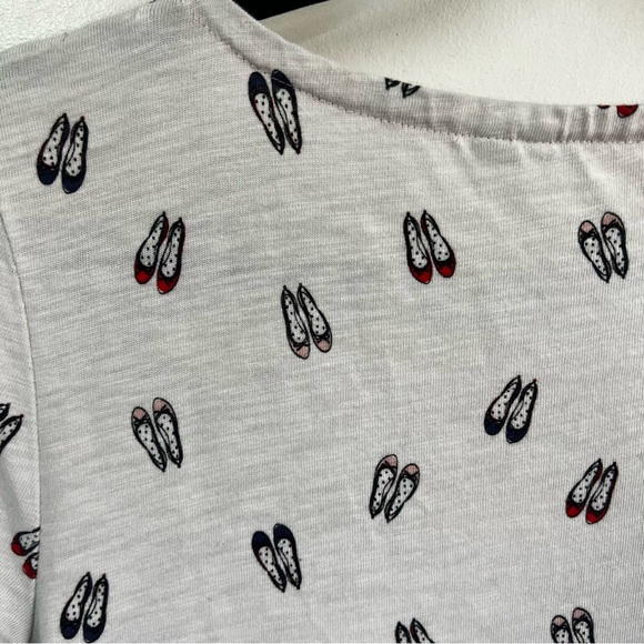 Boden Phoebe Novelty Shoe Print Dress Long Length - Picture 12 of 14